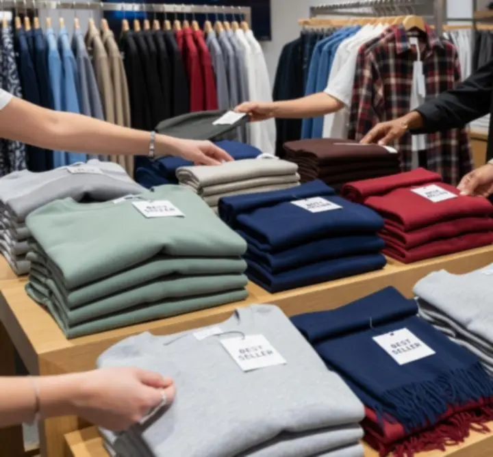 Popularne produkty i bestsellery odzieżowe wybrane przez klientów