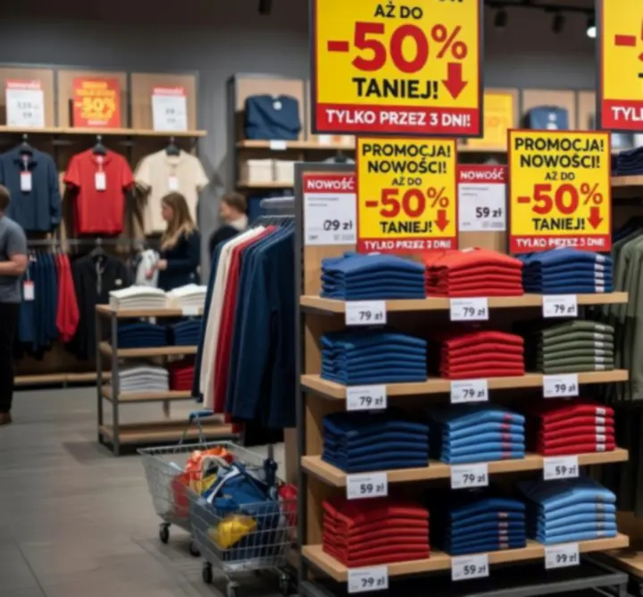 Promocje na nowe produkty tekstylne