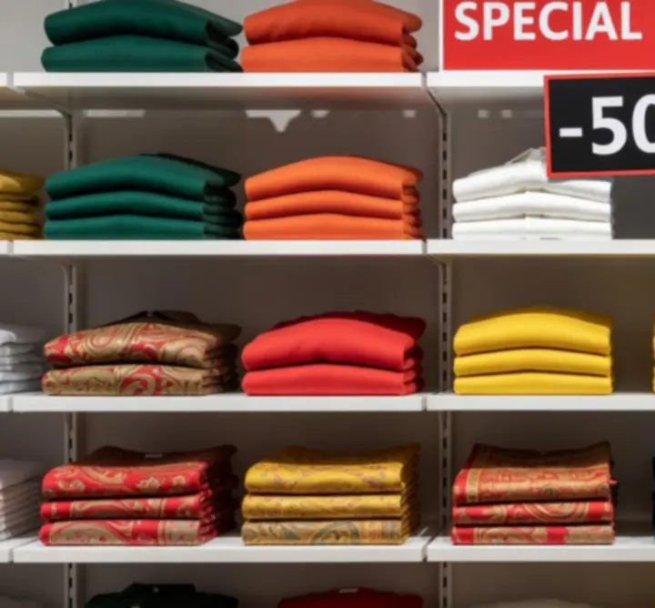 Zbiór odzieży i tekstyliów w ofercie specjalnej